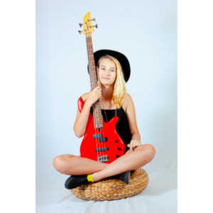 Alyssa's very first photo session.