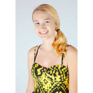 Alyssa's very first photo session.