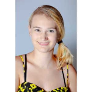 Alyssa's very first photo session.