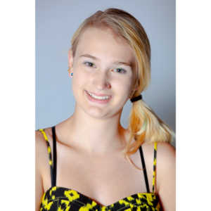 Alyssa's very first photo session.