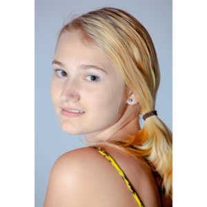 Alyssa's very first photo session.