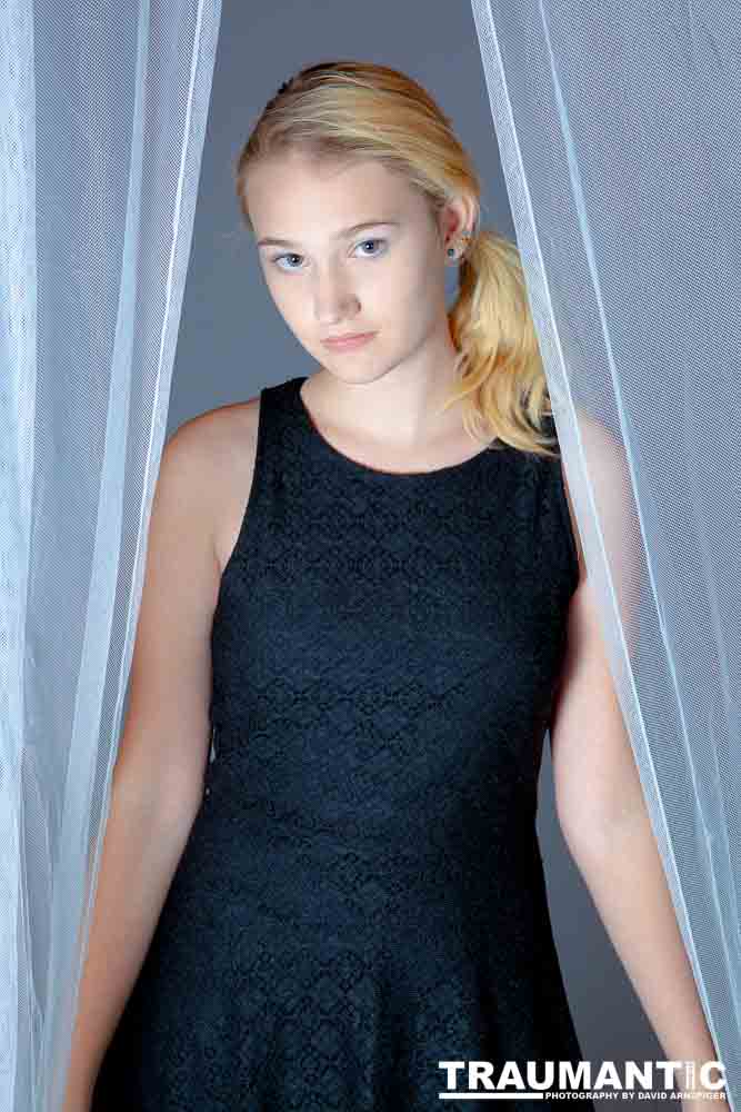 Alyssa's very first photo session.