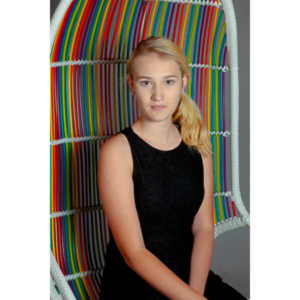 Alyssa's very first photo session.