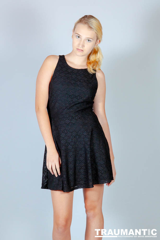 Alyssa's very first photo session.