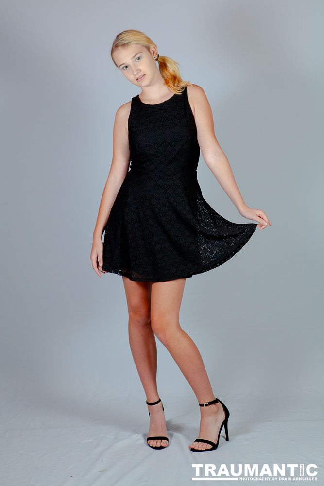 Alyssa's very first photo session.