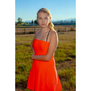 Alyssa's very first photo session.