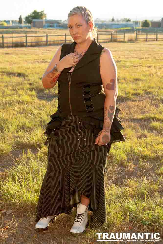 Sheri wanted to jump back into the modelling world.