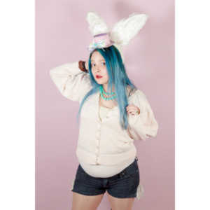 Shots for promoting a costume shop.