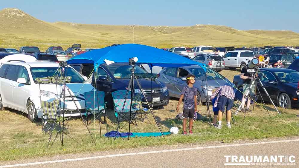 My friends and I drove up into Nebraska to Agate Fossil Beds National Park to experieince and photograph the total eclipse.  What a day!