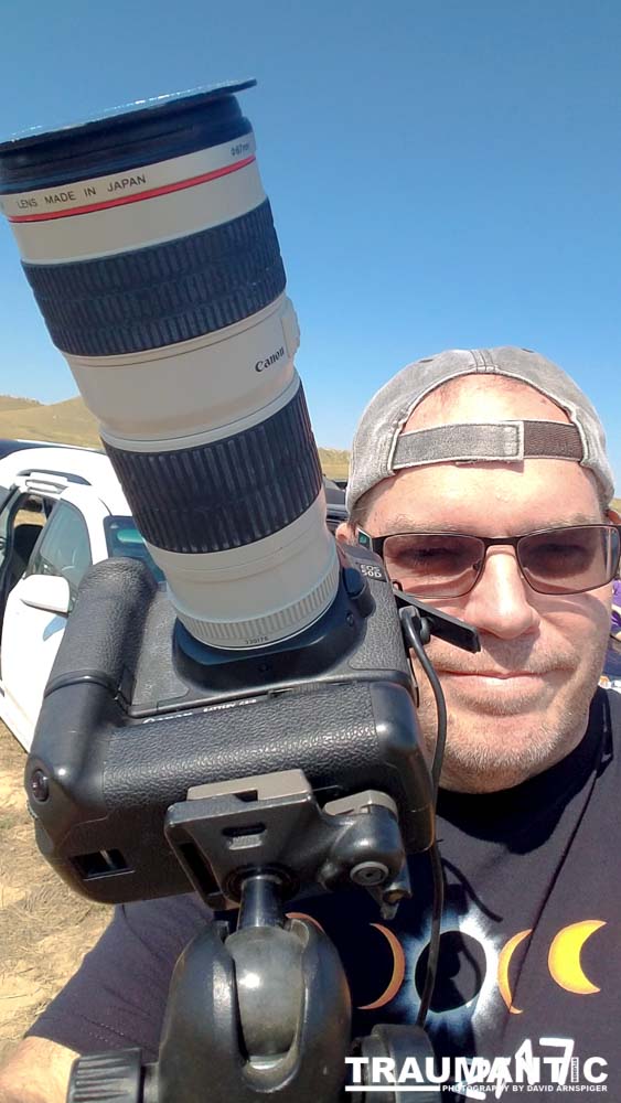 My friends and I drove up into Nebraska to Agate Fossil Beds National Park to experieince and photograph the total eclipse.  What a day!