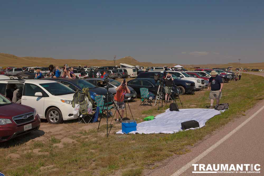 My friends and I drove up into Nebraska to Agate Fossil Beds National Park to experieince and photograph the total eclipse.  What a day!