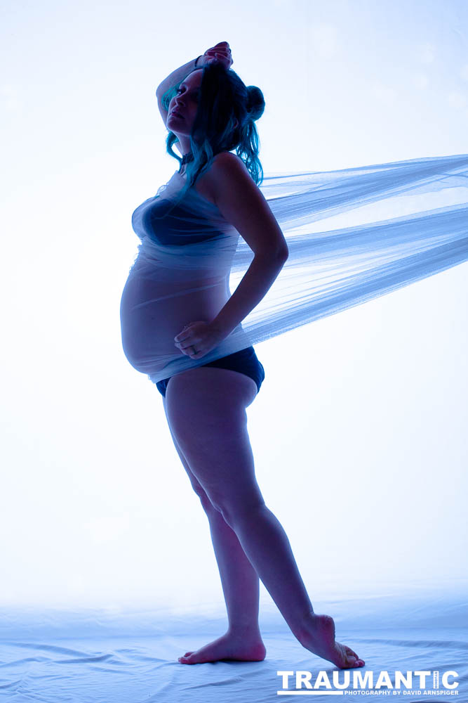 Mollie asked me to do a silhouette baby bump session.