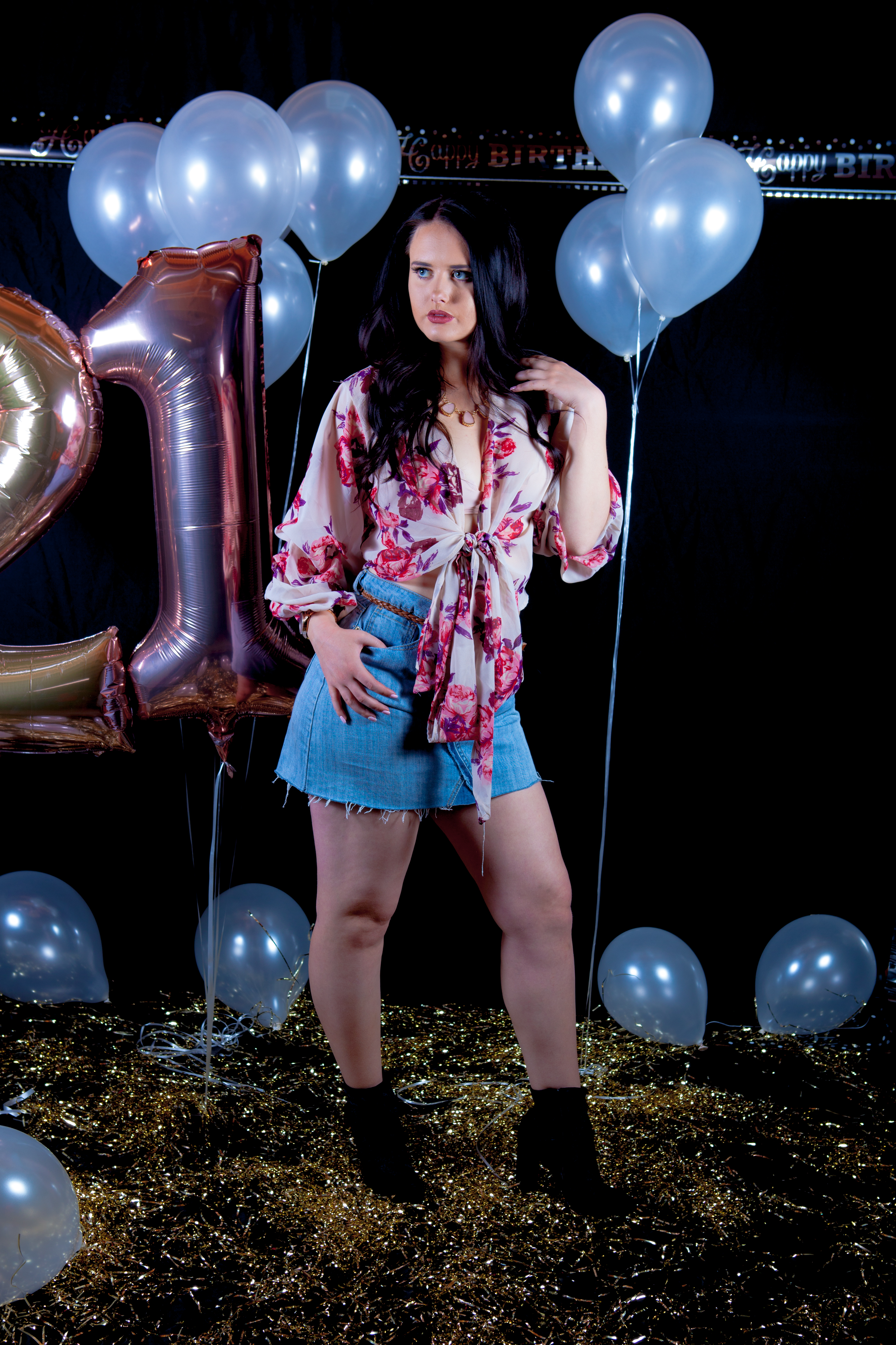 Third shoot with Amanda and Nancy.  This time the theme was celebrating their 21st birthdays.