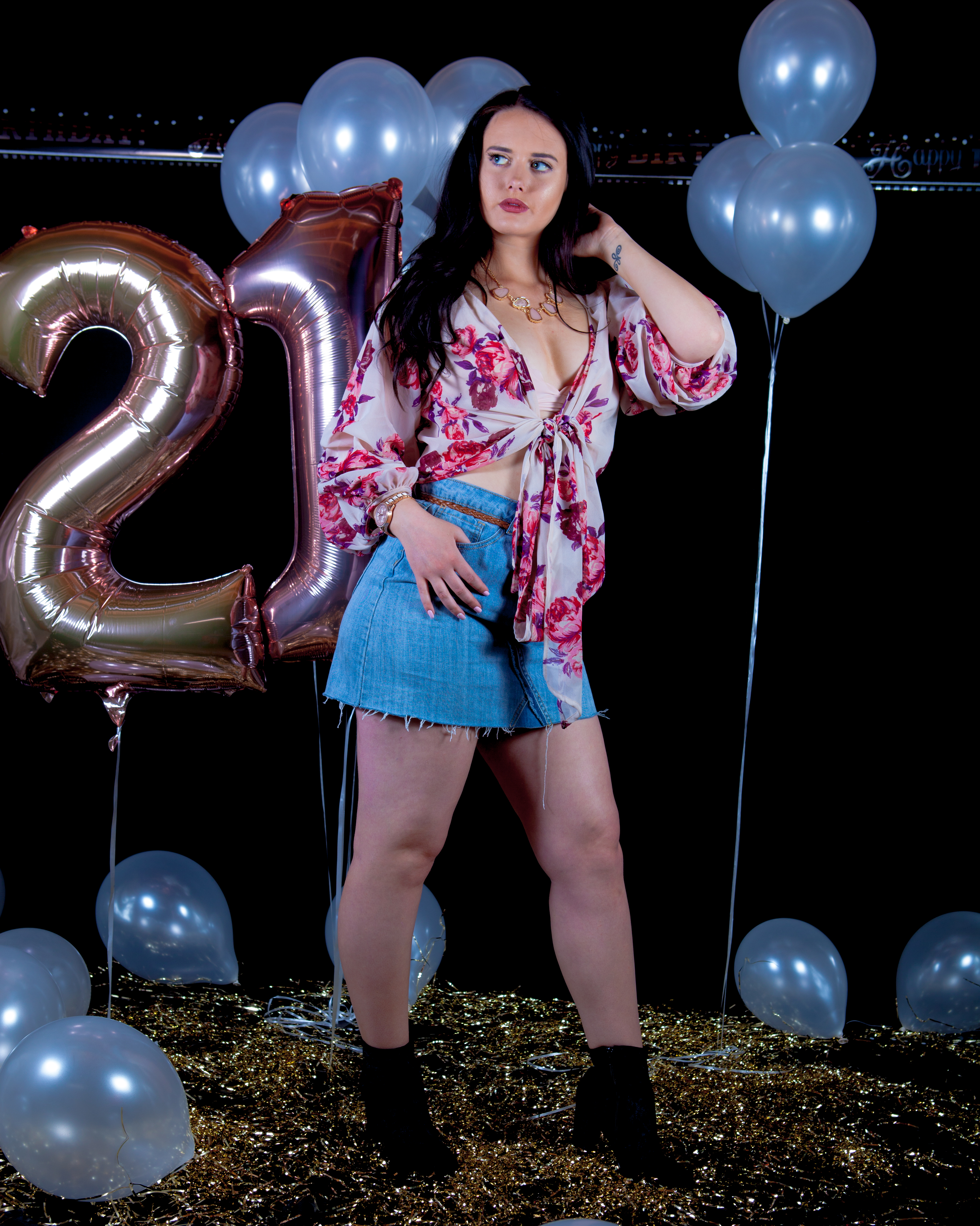 Third shoot with Amanda and Nancy.  This time the theme was celebrating their 21st birthdays.