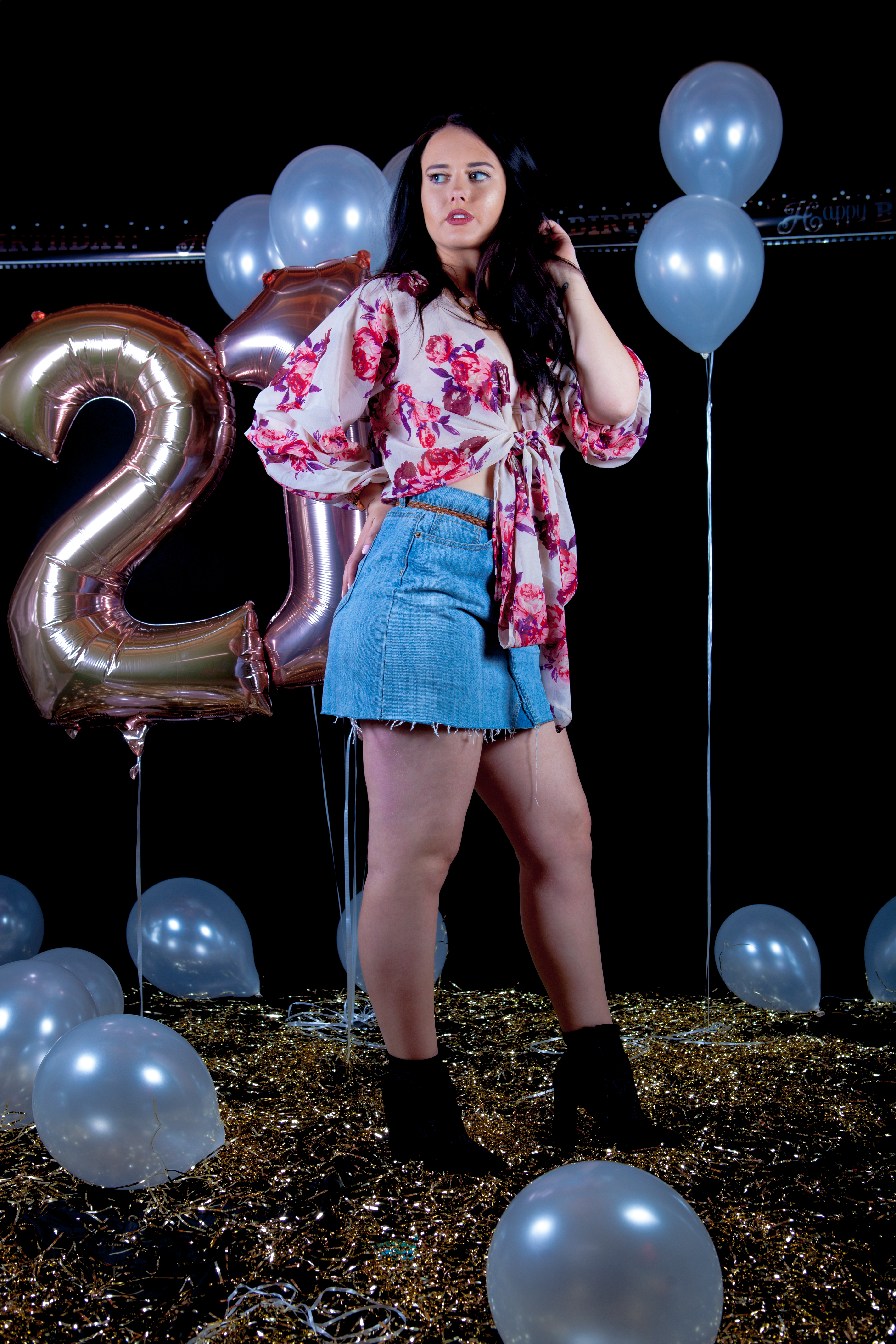 Third shoot with Amanda and Nancy.  This time the theme was celebrating their 21st birthdays.