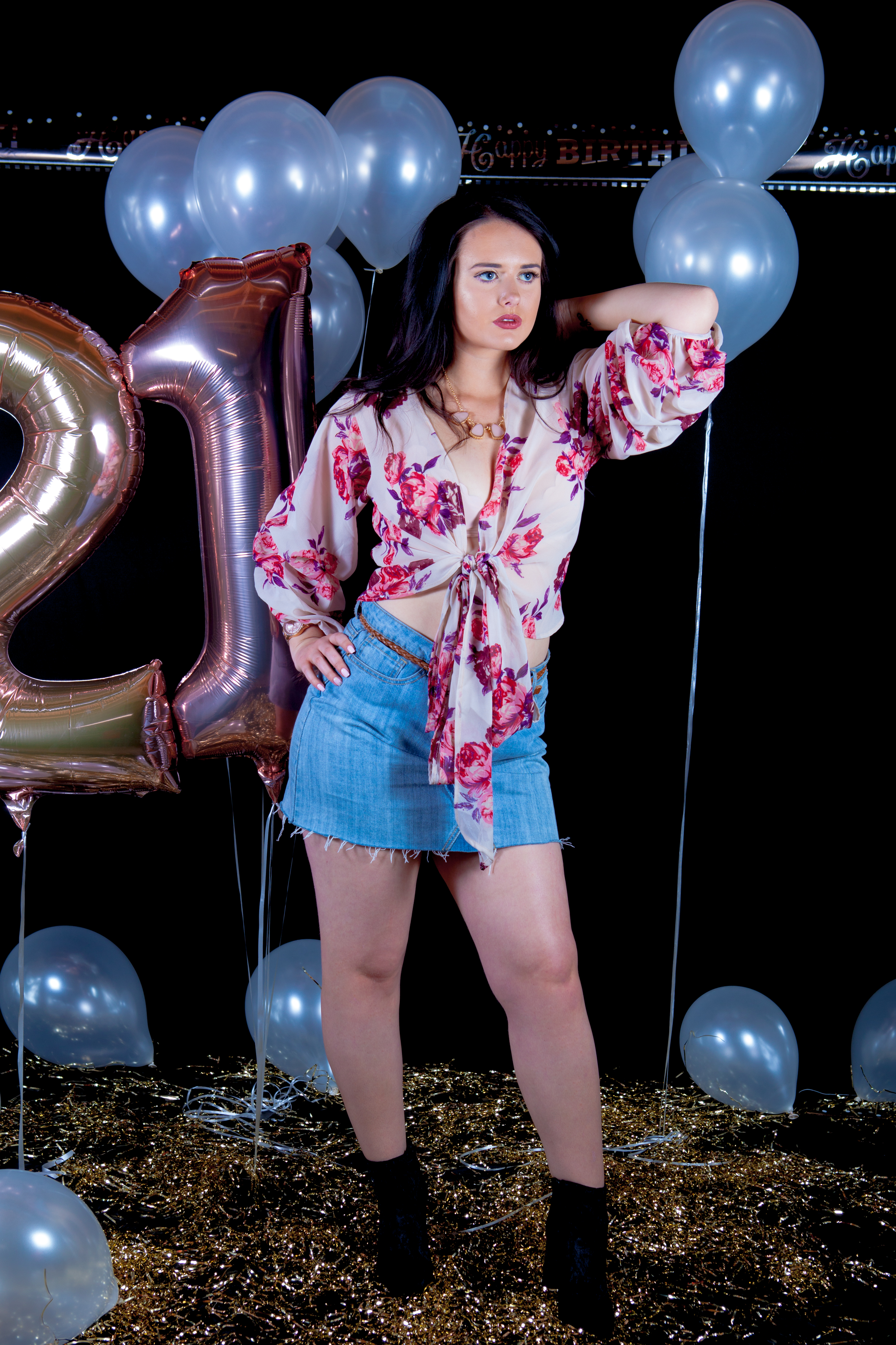 Third shoot with Amanda and Nancy.  This time the theme was celebrating their 21st birthdays.