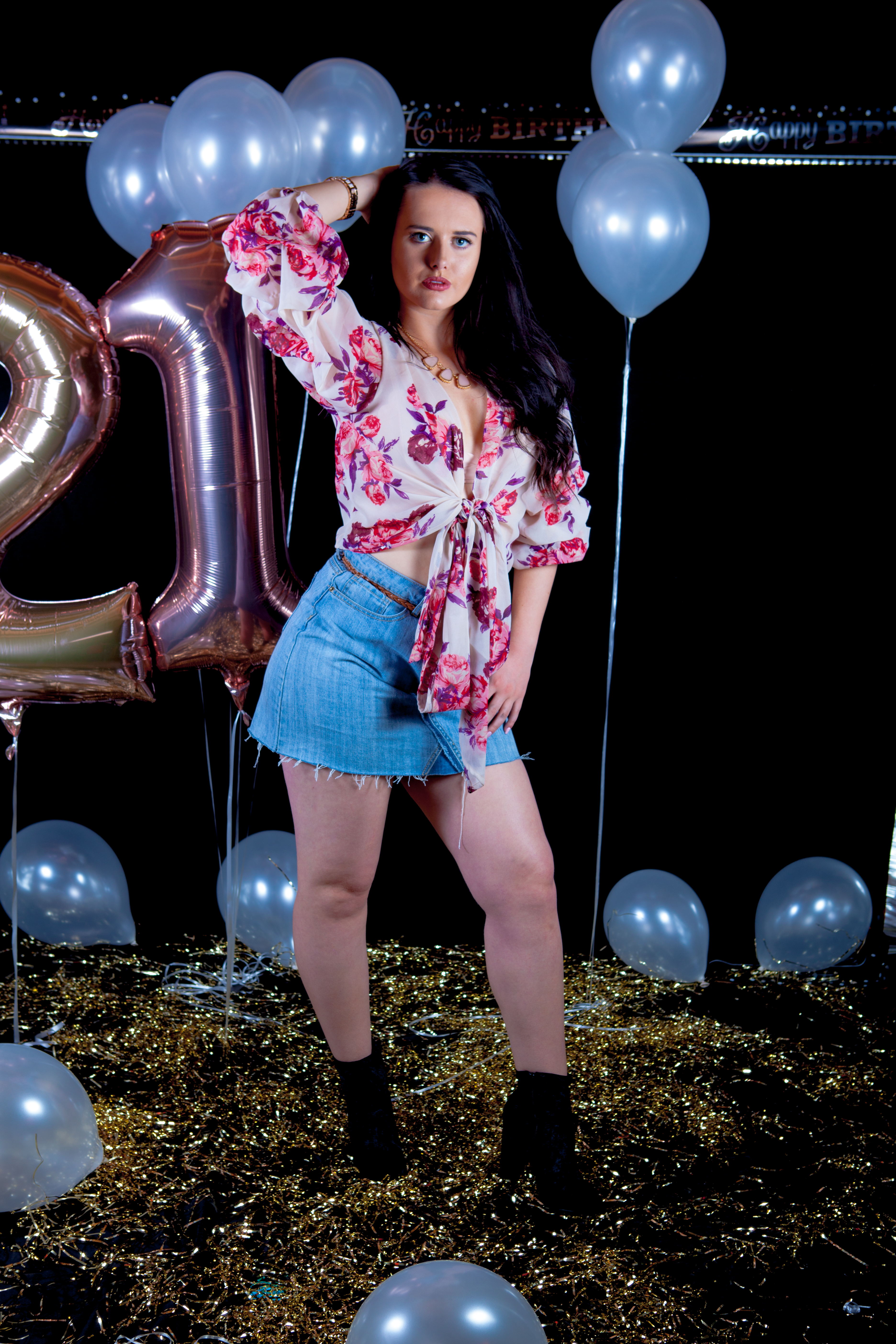 Third shoot with Amanda and Nancy.  This time the theme was celebrating their 21st birthdays.