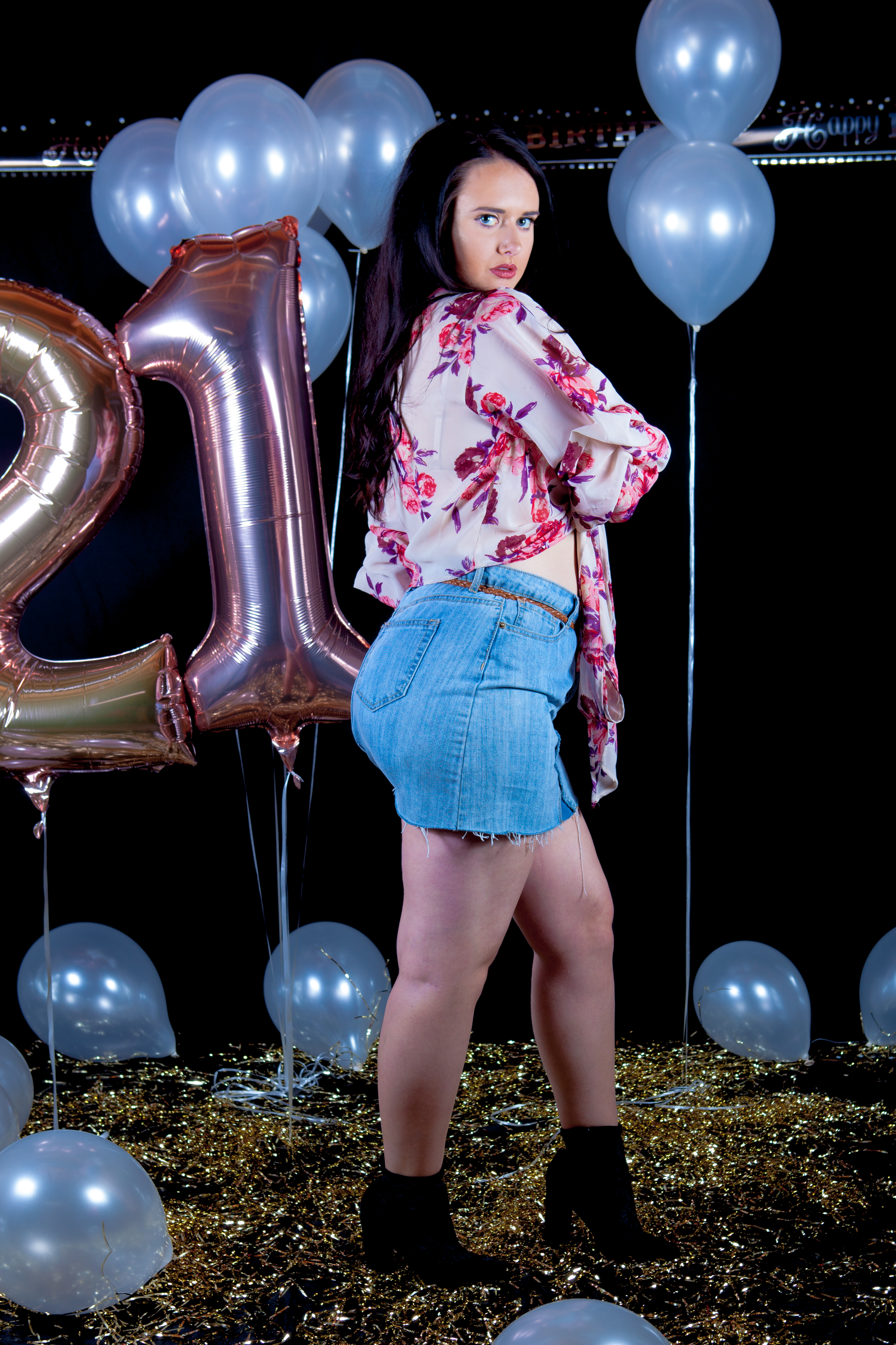 Third shoot with Amanda and Nancy.  This time the theme was celebrating their 21st birthdays.