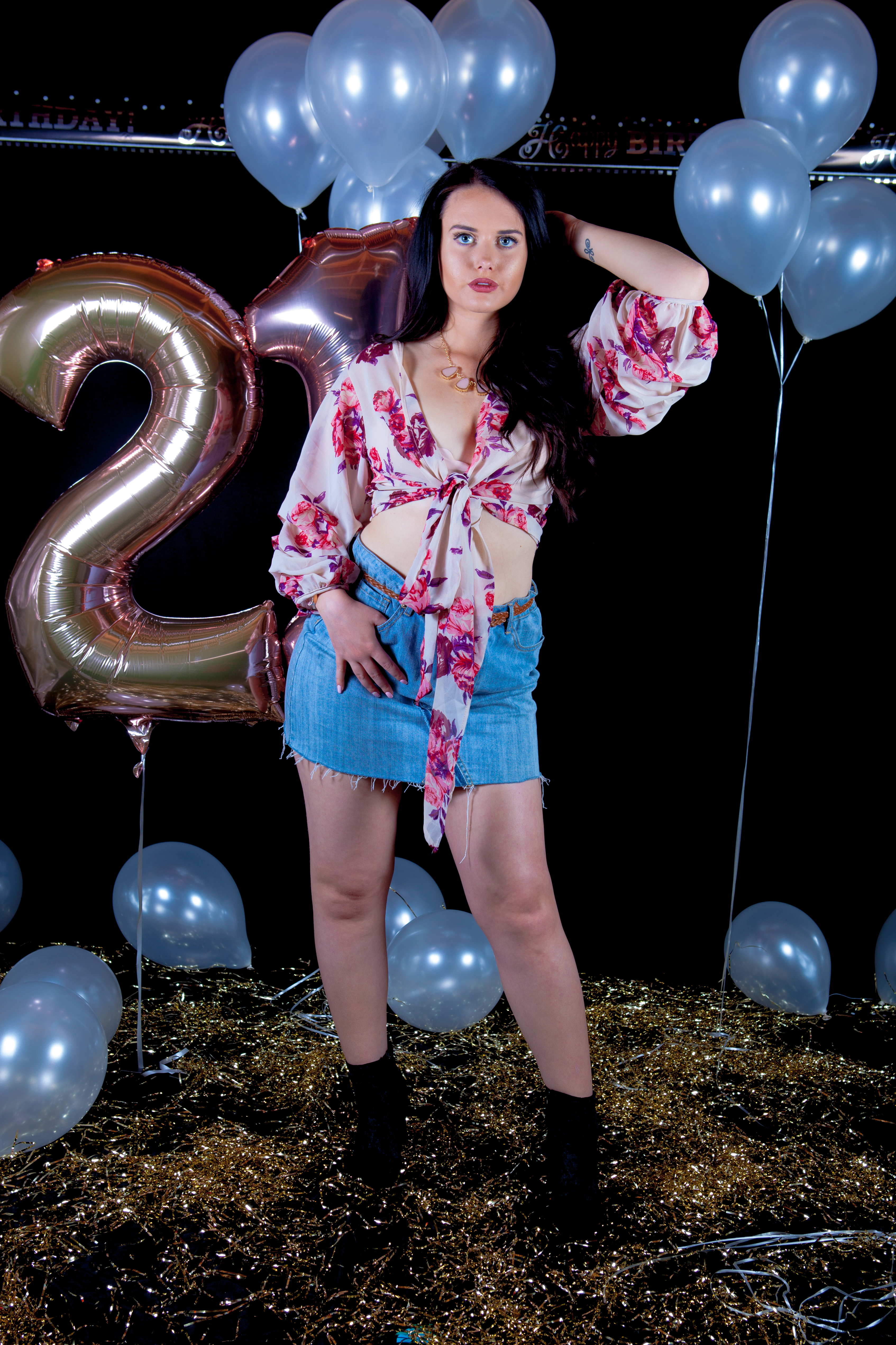 Third shoot with Amanda and Nancy.  This time the theme was celebrating their 21st birthdays.