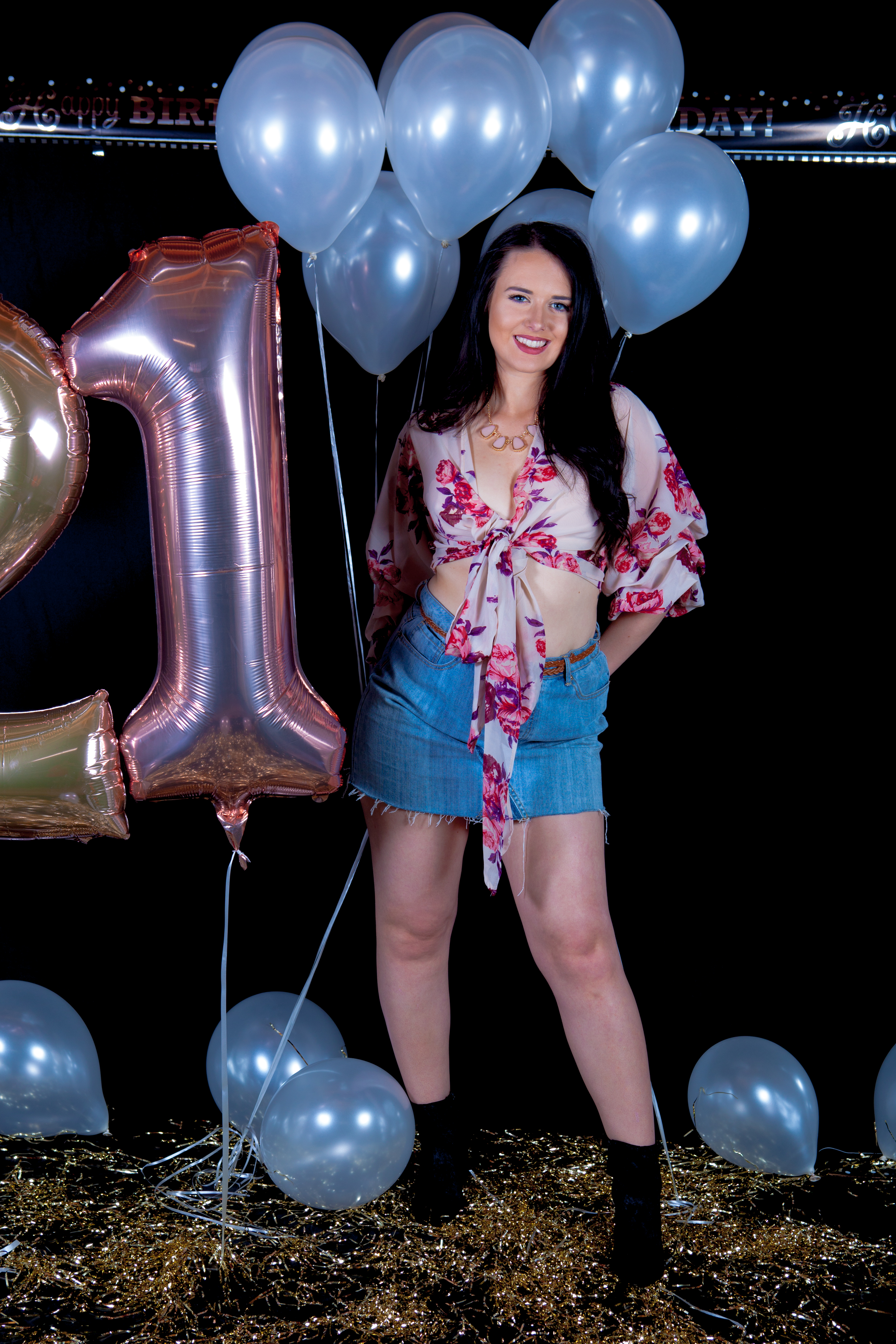 Third shoot with Amanda and Nancy.  This time the theme was celebrating their 21st birthdays.