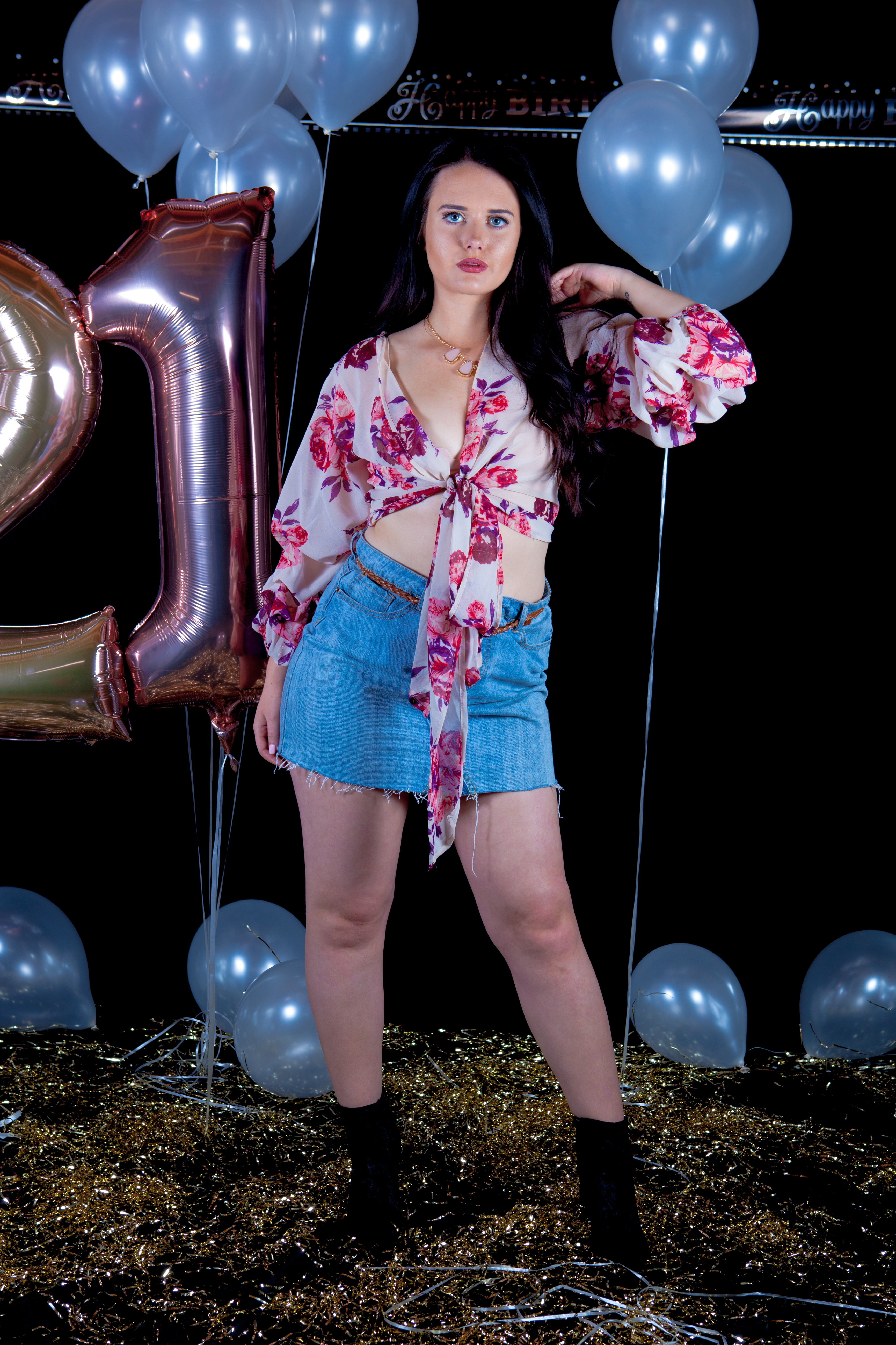 Third shoot with Amanda and Nancy.  This time the theme was celebrating their 21st birthdays.