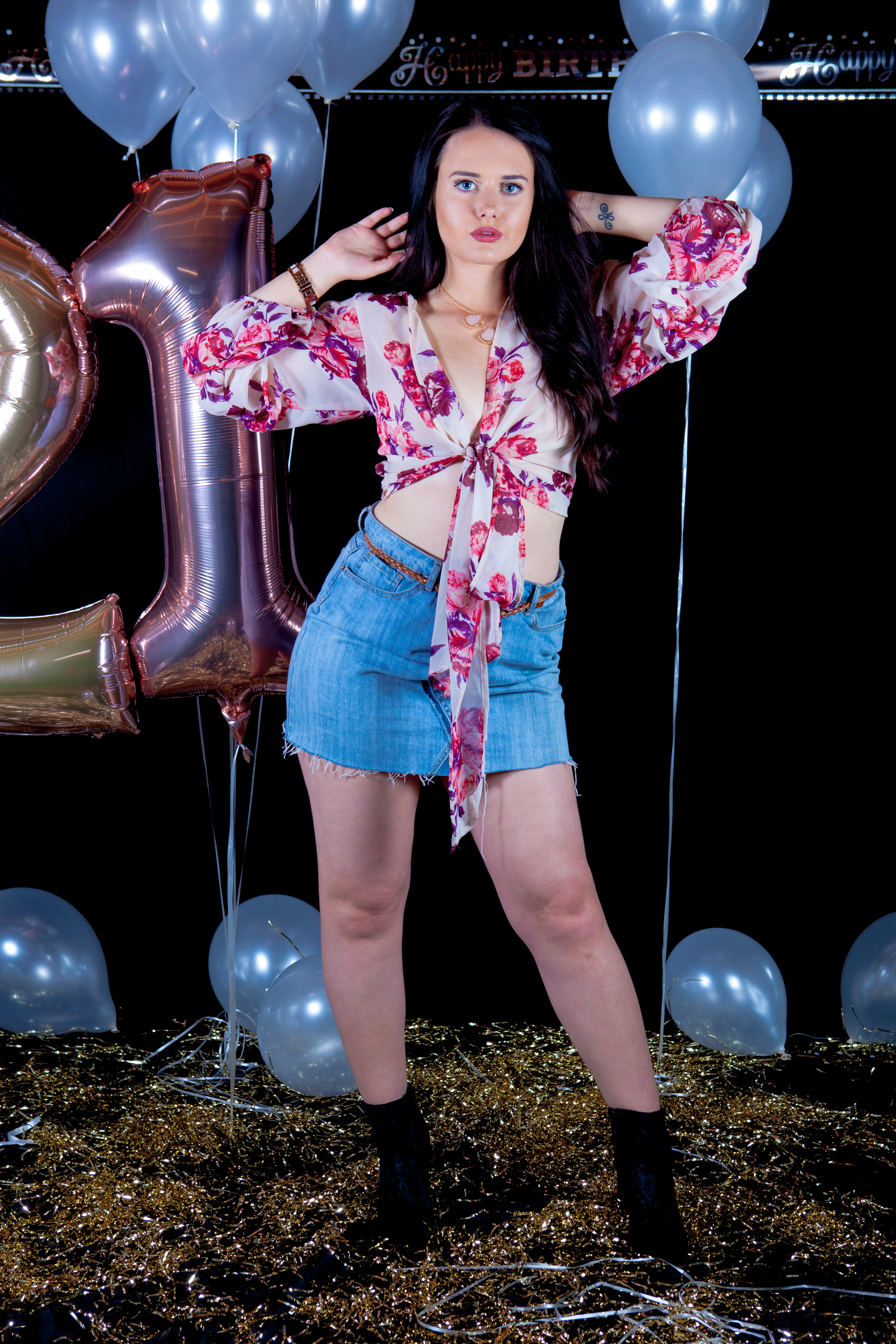 Third shoot with Amanda and Nancy.  This time the theme was celebrating their 21st birthdays.