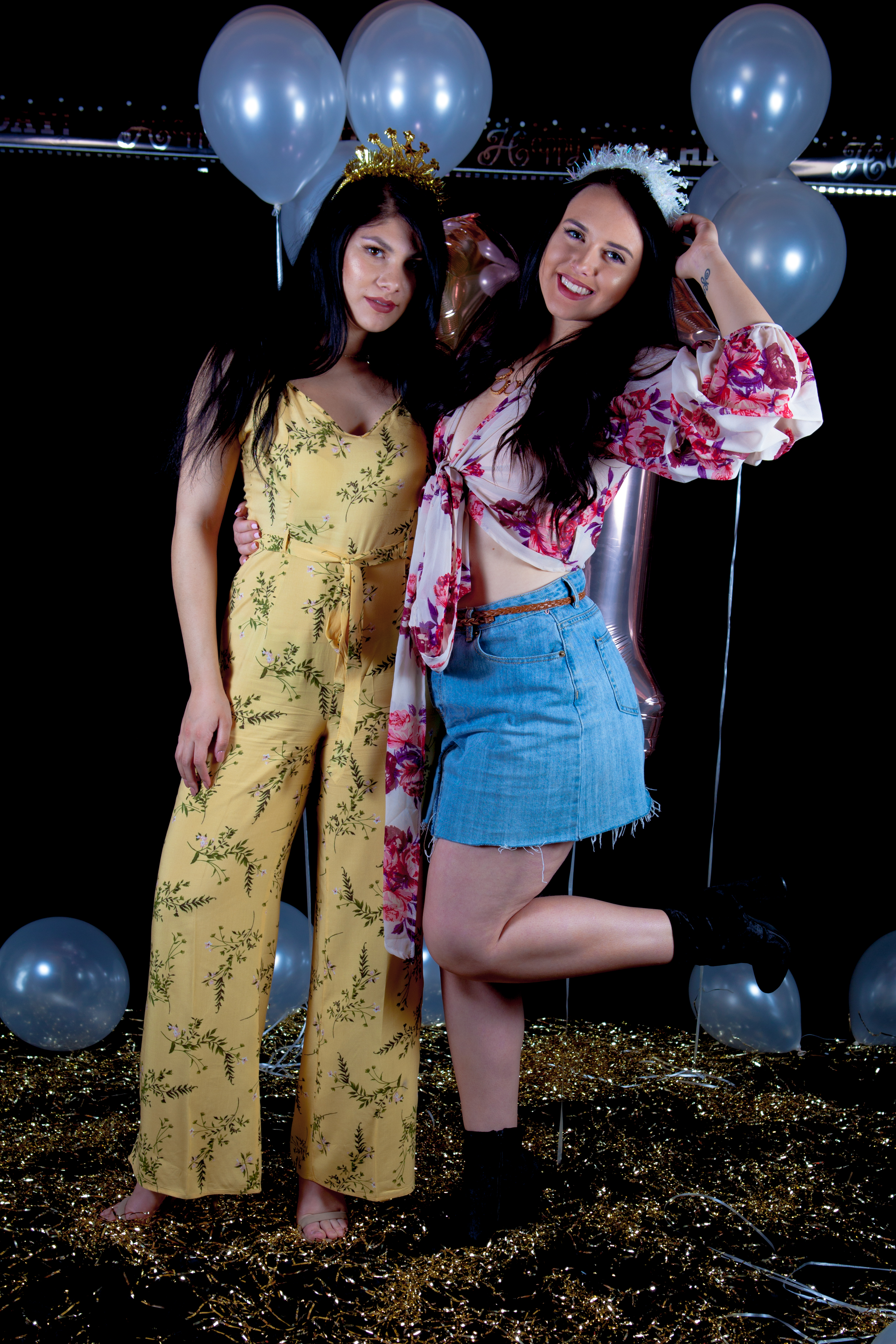 Third shoot with Amanda and Nancy.  This time the theme was celebrating their 21st birthdays.