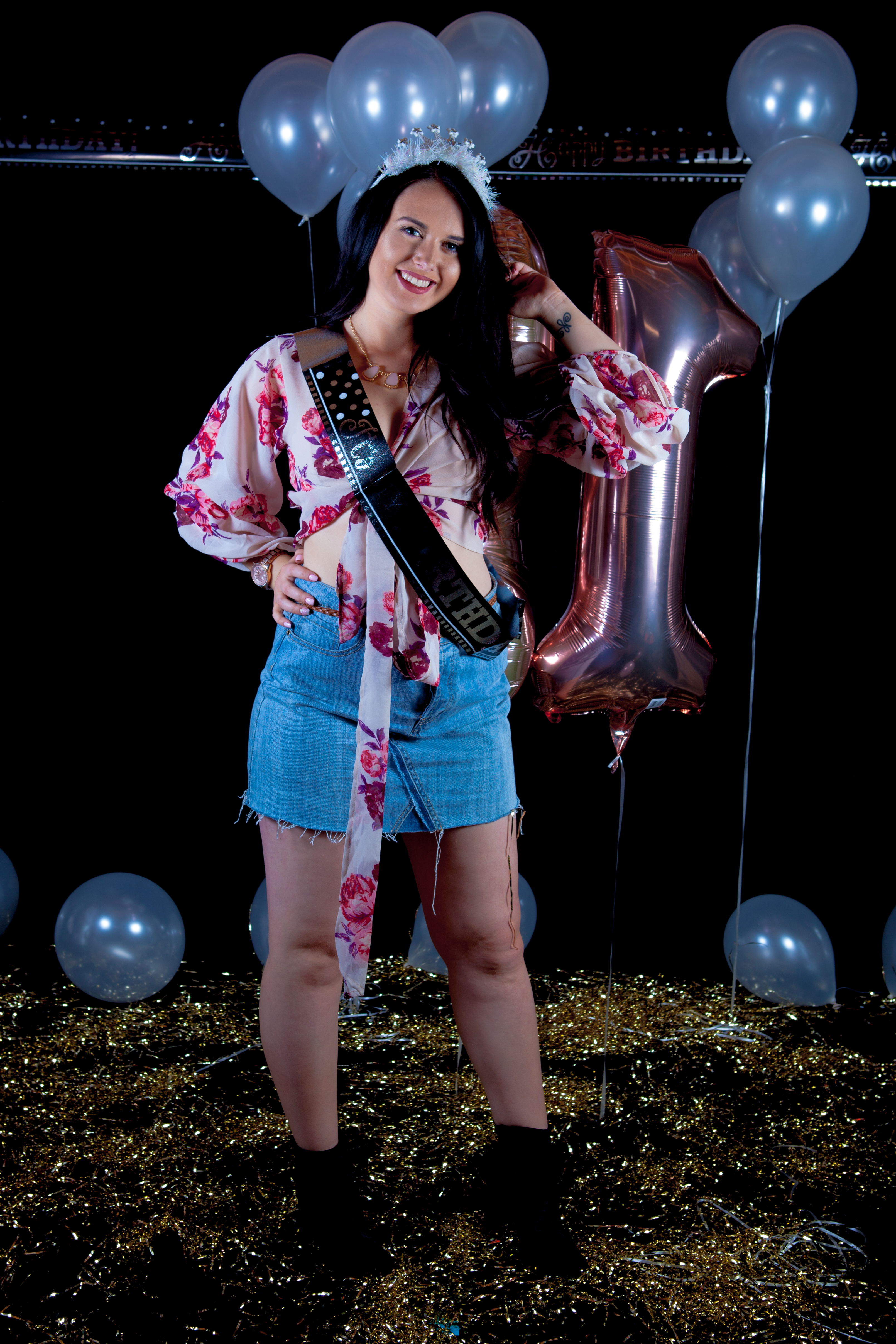 Third shoot with Amanda and Nancy.  This time the theme was celebrating their 21st birthdays.
