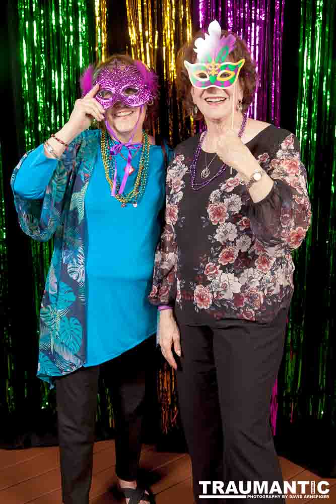 Portraits from the photo booth at the annual Comedy Night for Animal House.