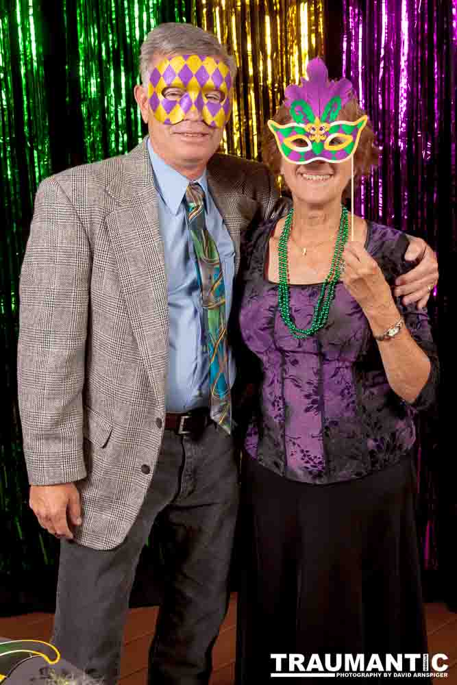 Portraits from the photo booth at the annual Comedy Night for Animal House.