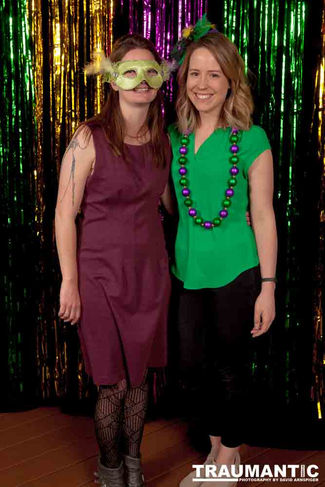 Portraits from the photo booth at the annual Comedy Night for Animal House.