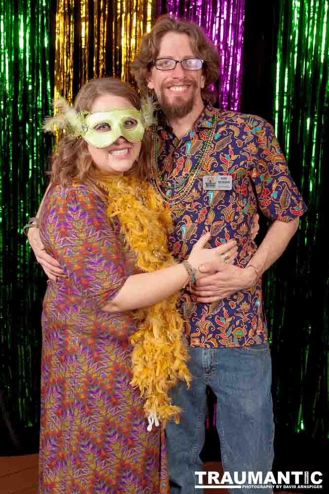 Portraits from the photo booth at the annual Comedy Night for Animal House.