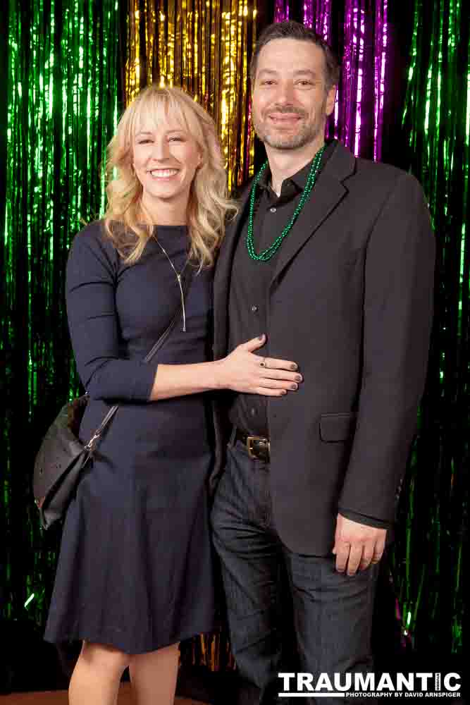 Portraits from the photo booth at the annual Comedy Night for Animal House.