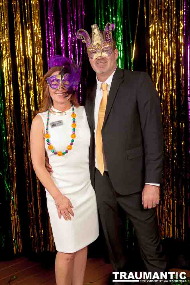 Portraits from the photo booth at the annual Comedy Night for Animal House.