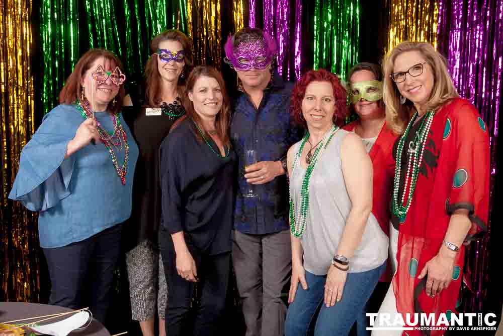 Portraits from the photo booth at the annual Comedy Night for Animal House.