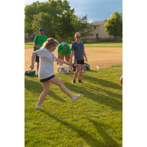 My co-workers at Forney Industries have a kickball team.  I went out and photographed their second game of the season.