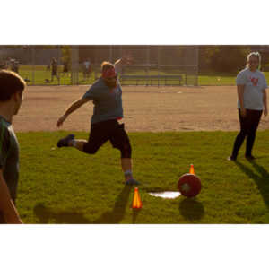 My co-workers at Forney Industries have a kickball team.  I went out and photographed their second game of the season.