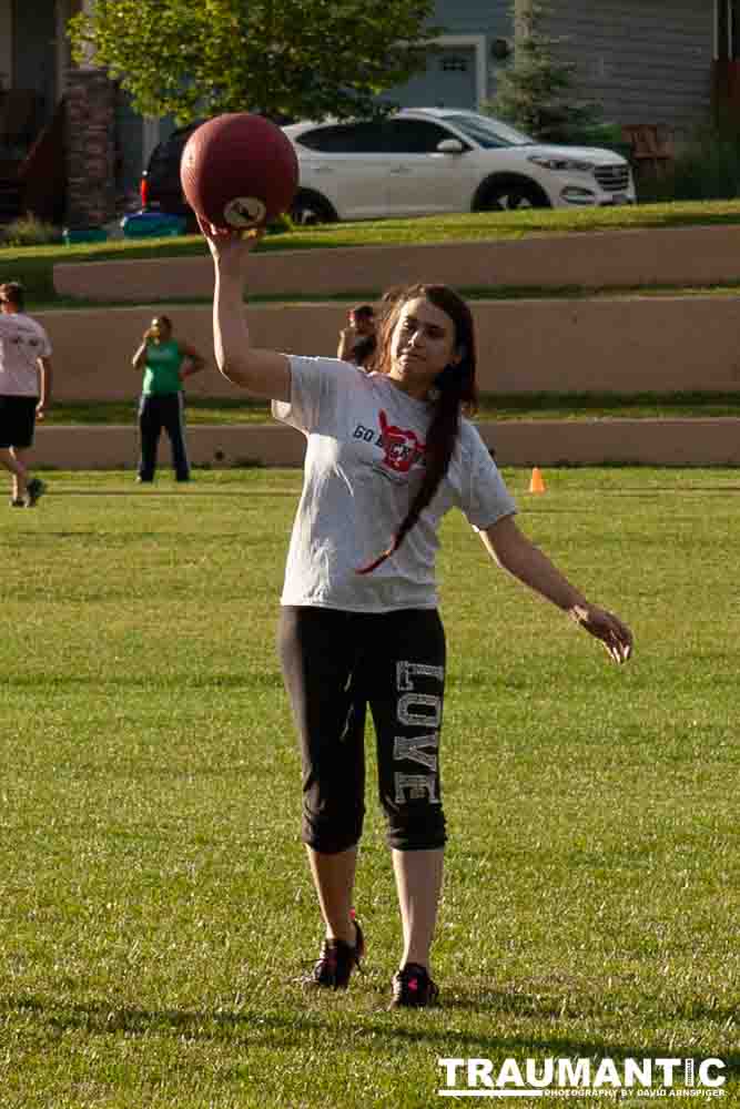 My co-workers at Forney Industries have a kickball team.  I went out and photographed their second game of the season.