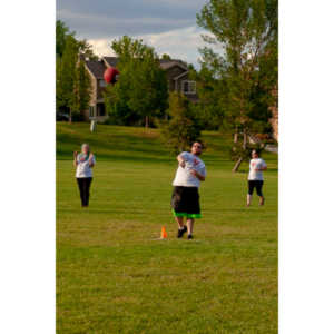 My co-workers at Forney Industries have a kickball team.  I went out and photographed their second game of the season.