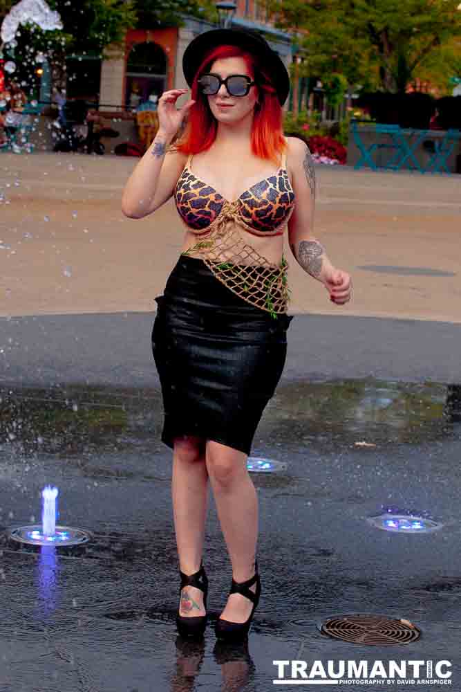 A shoot for my friend Scarlet who was doing a blog posting about fashion.