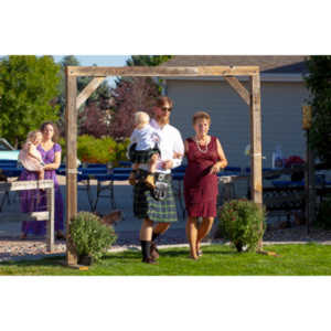 I had the honor of photographing my friend Emily's wedding to Greg Adkins.