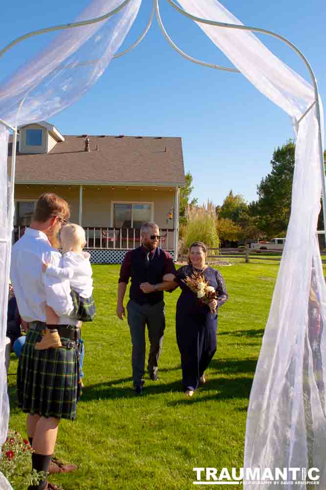 I had the honor of photographing my friend Emily's wedding to Greg Adkins.