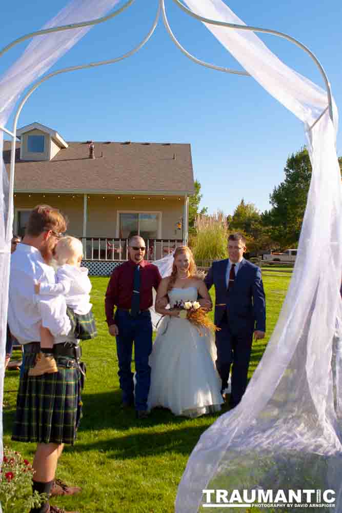 I had the honor of photographing my friend Emily's wedding to Greg Adkins.