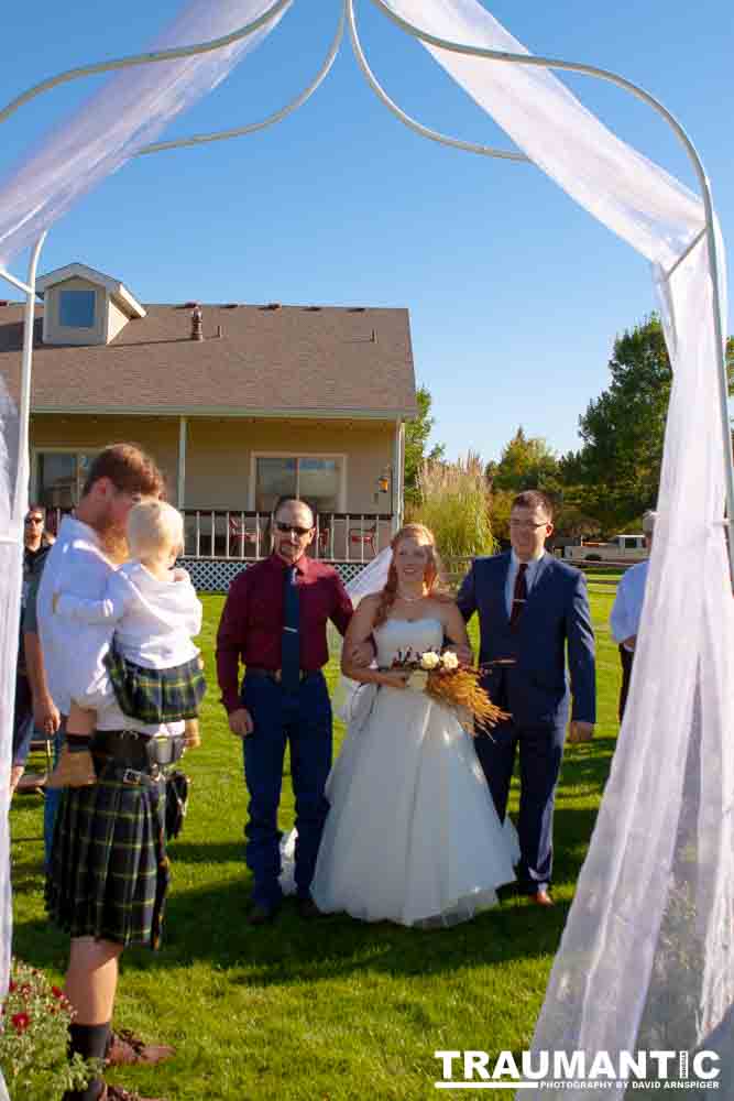 I had the honor of photographing my friend Emily's wedding to Greg Adkins.