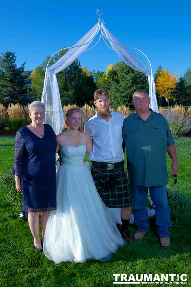 I had the honor of photographing my friend Emily's wedding to Greg Adkins.