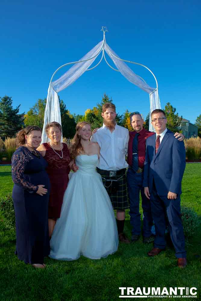 I had the honor of photographing my friend Emily's wedding to Greg Adkins.