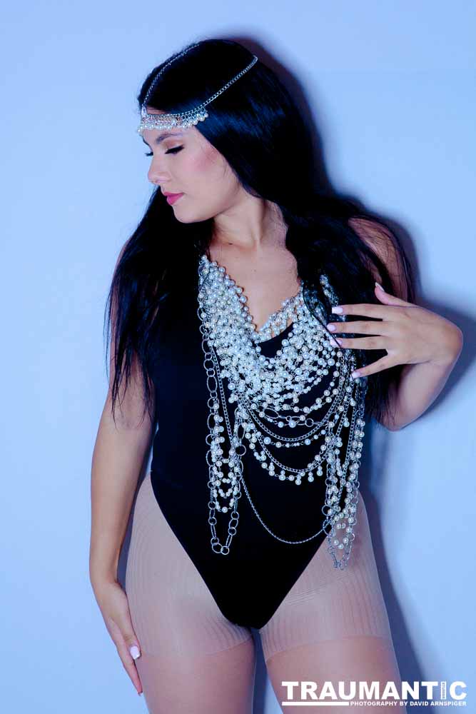 Amanda and Nancy were representing a jewelry line.  This is what we came up with.