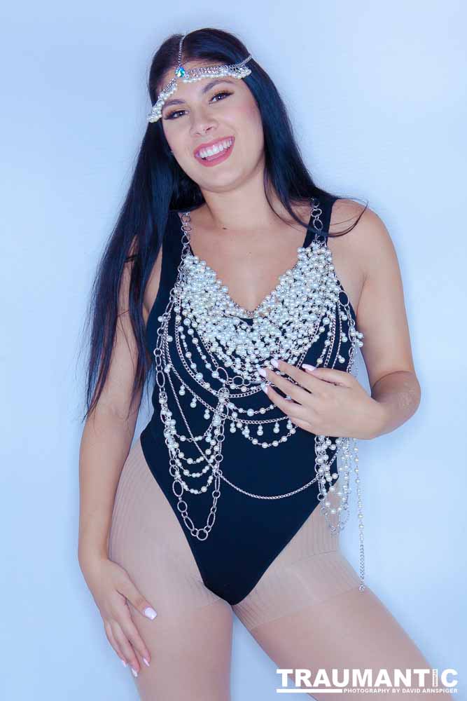 Amanda and Nancy were representing a jewelry line.  This is what we came up with.