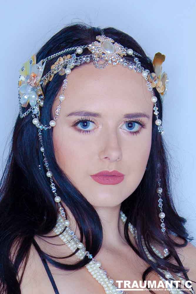 Amanda and Nancy were representing a jewelry line.  This is what we came up with.