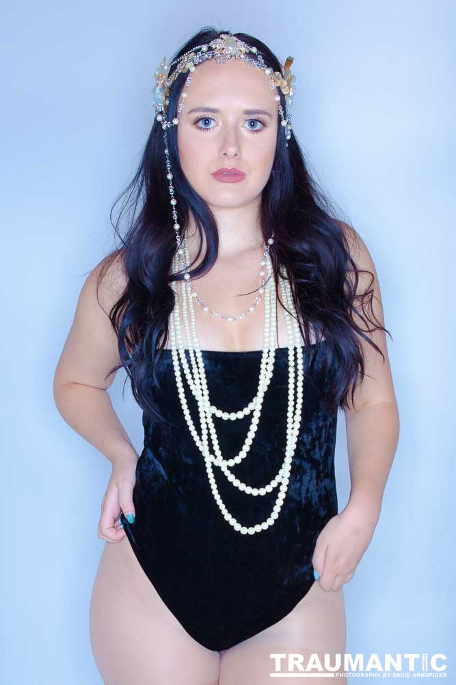 Amanda and Nancy were representing a jewelry line.  This is what we came up with.